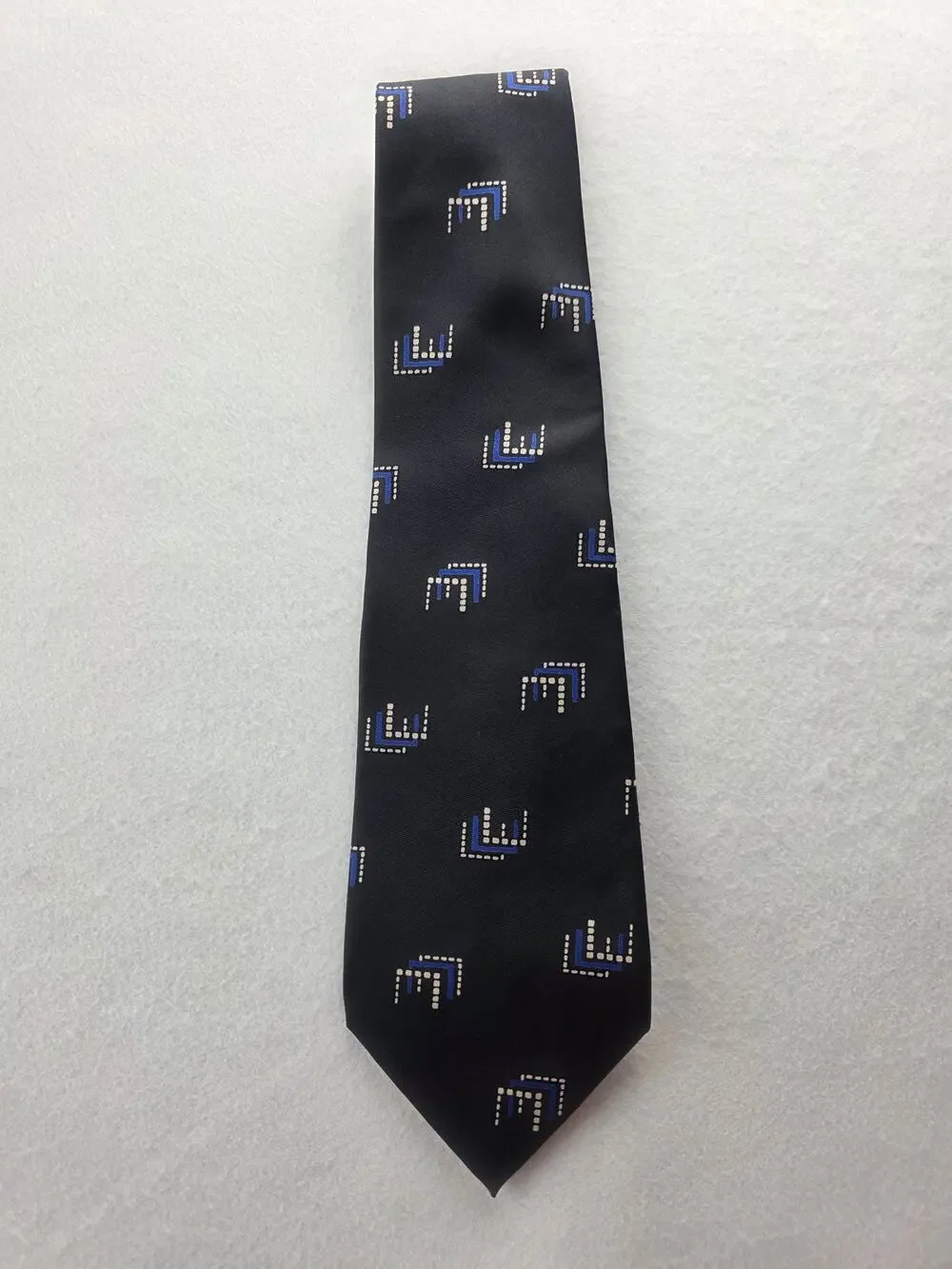 Polo Ralph Lauren Silk Tie Black Blue